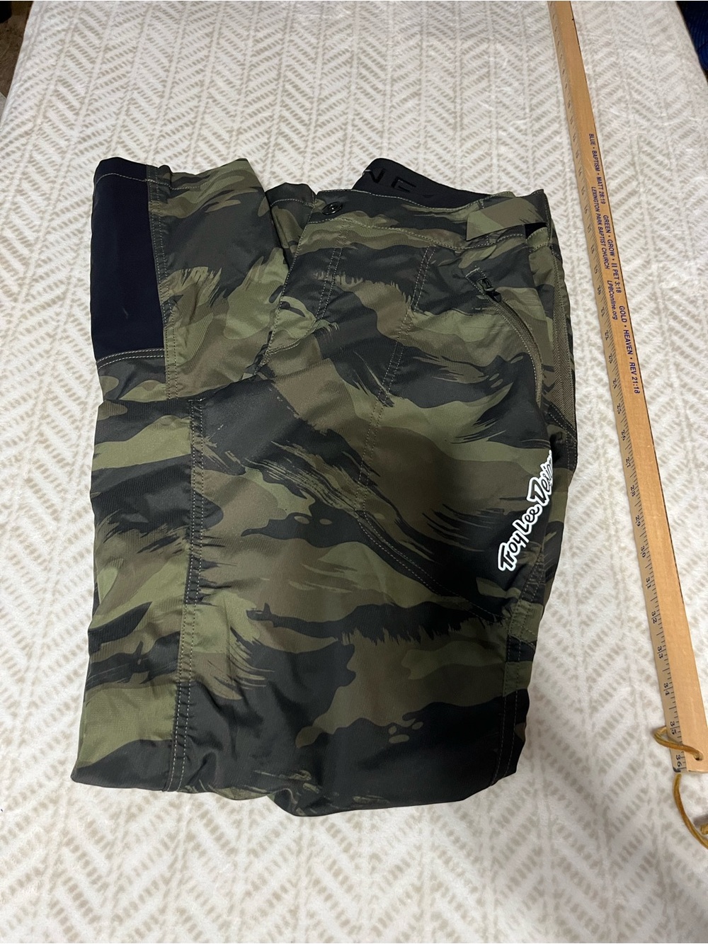 Troy Lee Designs Pants Mens 38 TLD Skyline MTB Mountain Bike Cycling Camo Tech